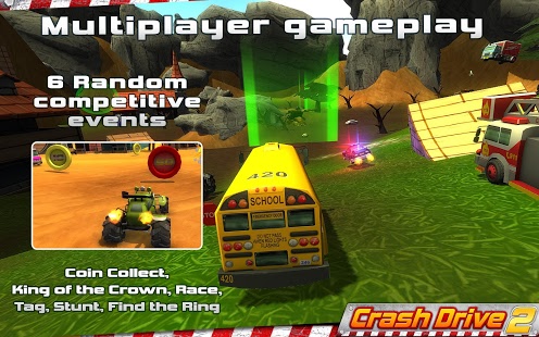 Download Crash Drive 2: 3D racing cars